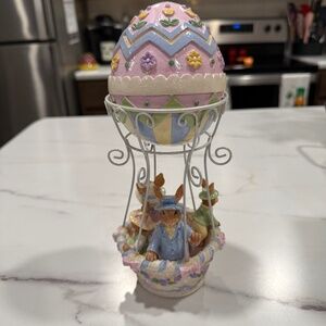 Rare Joelson English Bunny Family Balloon Adventure, In Box